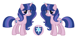 Size: 1280x646 | Tagged: safe, artist:lilac-hearts, artist:starstrucksentry, derpibooru import, oc, oc only, oc:starstruck sentry, pony, unicorn, base used, female, mare, offspring, parent:flash sentry, parent:twilight sparkle, parents:flashlight, simple background, transparent background