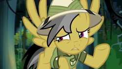 Size: 1920x1080 | Tagged: safe, derpibooru import, screencap, daring do, daring doubt, solo