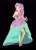 Size: 1280x1793 | Tagged: safe, artist:rlynn-art, artist:sketchysketchiness, derpibooru import, fluttershy, equestria girls, legend of everfree, black background, clothes, crystal gala dress, deviantart watermark, dress, eyes closed, obtrusive watermark, pose, signature, simple background, sleeveless, smiling, solo, watermark