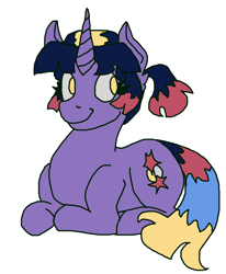 Size: 3300x4000 | Tagged: safe, artist:theedgyduck, derpibooru import, twilight sparkle, unicorn twilight, unicorn, female, mare, redesign, solo