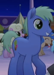 Size: 524x726 | Tagged: safe, derpibooru import, screencap, earth pony, pony, my little pony: the movie, background pony, happy, male, stallion, unnamed character, unnamed pony