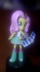 Size: 2592x4608 | Tagged: safe, derpibooru import, fluttershy, equestria girls, doll, photo, toy, yu-gi-oh!