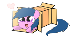 Size: 468x263 | Tagged: safe, artist:the-croolik, derpibooru import, oc, oc only, oc:sleepy cloud, box, cute, hear, open mouth, simple background, sliding ponies, smiling, solo, starry eyes, transparent background, wingding eyes