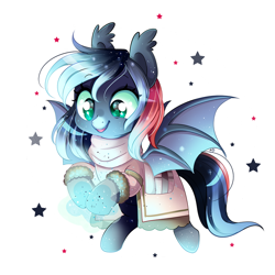 Size: 800x800 | Tagged: safe, artist:ipun, derpibooru import, oc, oc only, bat pony, pony, clothes, female, mare, palindrome get, simple background, solo, transparent background