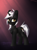 Size: 2000x2700 | Tagged: safe, artist:shido-tara, derpibooru import, oc, oc:psalm, fallout equestria, fallout equestria: project horizons, fanfic art, light beams, looking at you, simple background, unicon