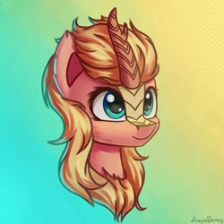 Size: 1024x1024 | Tagged: safe, artist:adagiostring, derpibooru import, oc, kirin, cute, my little pony