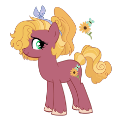 Size: 935x905 | Tagged: safe, artist:spectrumnightyt, derpibooru import, oc, earth pony, pony, female, mare, offspring, parent:big macintosh, parent:fluttershy, parents:fluttermac, simple background, solo, transparent background