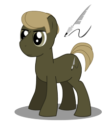 Size: 1000x1100 | Tagged: safe, derpibooru import, oc, oc:warren peace, earth pony, pony, avatar, cutie mark, shadow, simple background, solo, transparent background, vector