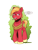 Size: 1299x1692 | Tagged: safe, artist:saturdaymorningproj, derpibooru import, big macintosh, earth pony, dialogue, freckles, male, open mouth, simple background, speech bubble, stallion, transparent background, yoke