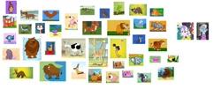 Size: 1280x516 | Tagged: safe, artist:nicolassantiago2004, derpibooru import, edit, diamond tiara, silver spoon, bear, beaver, big cat, bird, blue jay, buffalo, cat, chicken, chipmunk, cow, duck, eagle, flamingo, fox, frog, gazelle, giraffe, goat, hawk, leopard, lion, ostrich, owl, parrot, pig, porcupine, rabbit, raccoon, sheep, snake, snow leopard, squirrel, tiger, tortoise, toucan, equestria girls, aardvark, animal, dachshund, piglet, turkey, udder