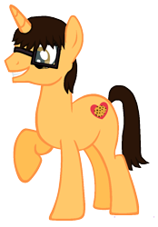 Size: 724x1040 | Tagged: safe, artist:starlightglimmerfan1, derpibooru import, oc, oc only, oc:brandon, glasses, simple background, solo, transparent background