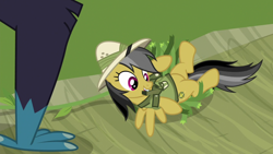 Size: 1920x1080 | Tagged: safe, derpibooru import, screencap, ahuizotl, daring do, daring doubt, untying