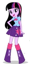 Size: 725x1546 | Tagged: safe, artist:facus sparkle, derpibooru import, edit, twilight sparkle, equestria girls, black hair, recolor, simple background, solo, transparent background