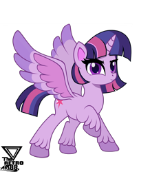 Size: 4300x4600 | Tagged: safe, artist:theretroart88, derpibooru import, twilight sparkle, twilight sparkle (alicorn), alicorn, pony, my little pony: pony life, g4.5 to g4, hoof fluff, simple background, transparent background