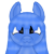 Size: 1000x1000 | Tagged: safe, artist:furhoof34, derpibooru import, looking at you, simple background, solo, transparent background