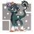 Size: 2449x2449 | Tagged: safe, artist:redpalette, derpibooru import, oc, unicorn, cute, horn, smiling, tail, unicorn oc, walking