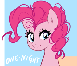 Size: 841x715 | Tagged: safe, artist:one-night, derpibooru import, pinkie pie, earth pony, pony, cute, profile