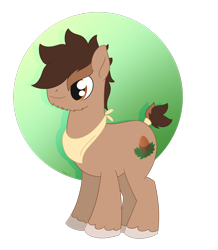 Size: 1640x1877 | Tagged: safe, artist:dyonys, derpibooru import, oc, oc:hazelnut sweets, earth pony, clothes, male, scarf, simple background, stallion, transparent background