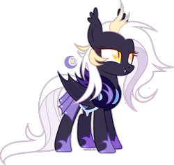 Size: 2756x2602 | Tagged: safe, artist:rerorir, derpibooru import, oc, oc only, oc:double moon, bat pony, pony, armor, female, night guard armor, simple background, solo, transparent background