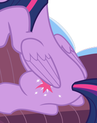 Size: 1824x2315 | Tagged: safe, derpibooru import, edit, twilight sparkle, twilight sparkle (alicorn), alicorn, fame and misfortune, butt, cropped, female, folded wings, high res, plot, rear view, simple background, sitting, sofa, solo, transparent background, vector, vector edit, wings