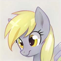 Size: 1024x1024 | Tagged: safe, artist:thisponydoesnotexist, derpibooru import, pony, artificial intelligence, bust, female, mare, neural network, not derpy, portrait, solo