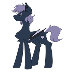 Size: 2035x2035 | Tagged: safe, artist:itazurana, derpibooru import, oc, oc:shiverdust, bat pony, pony, scar, simple background, transparent background