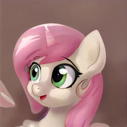 Size: 1024x1024 | Tagged: safe, artist:thisponydoesnotexist, derpibooru import, oc, bust, neural network, simple background