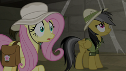 Size: 1920x1080 | Tagged: safe, derpibooru import, screencap, biff, daring do, fluttershy, pegasus, pony, daring doubt, henchmen