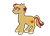 Size: 1280x915 | Tagged: safe, artist:crownofslime, derpibooru import, oc, oc:crab apple, earth pony, pony, female, mare, offspring, parent:applejack, parent:zephyr breeze, parents:zephyrjack, simple background, solo, transparent background