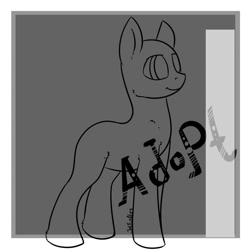 Size: 894x894 | Tagged: safe, artist:intfighter, derpibooru import, oc, oc only, earth pony, pony, .psd available, bald, base, earth pony oc, smiling, solo