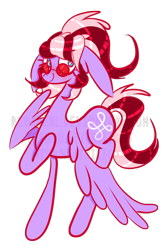 Size: 904x1372 | Tagged: safe, artist:twilightcomet, derpibooru import, oc, oc only, oc:ruby perl, pegasus, pony, female, hooves to the chest, mare, pegasus oc, raised hoof, simple background, solo, sunglasses, transparent background, wings