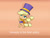 Size: 1600x1200 | Tagged: safe, artist:mew-me, derpibooru import, applejack, earth pony, pony, how applejack got her hat back, my little pony: pony life, spoiler:pony life s01e04, a hat in time, bipedal, clothes, cosplay, costume, crossover, hat, hat kid, orange background, simple background