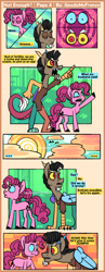 Size: 1739x4497 | Tagged: safe, artist:spudsmcfrenzy, derpibooru import, discord, pinkie pie, earth pony, pony, cloud, discopie, female, male, shipping, straight