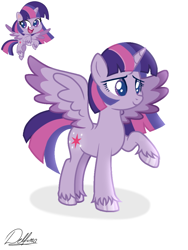 Size: 768x1024 | Tagged: safe, artist:delfinaluther, derpibooru import, twilight sparkle, twilight sparkle (alicorn), alicorn, pony, my little pony: pony life, g4.5 to g4