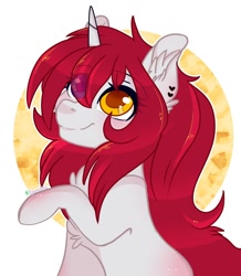 Size: 1280x1468 | Tagged: safe, artist:2pandita, derpibooru import, oc, pony, unicorn, female, heterochromia, mare, solo