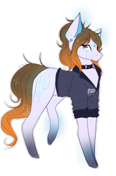 Size: 714x1085 | Tagged: safe, artist:shiroikitten, derpibooru import, oc, oc:claire, earth pony, pony, clothes, female, mare, shirt, simple background, solo, transparent background