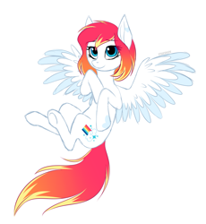 Size: 2995x3262 | Tagged: safe, artist:starshade, derpibooru import, oc, oc only, oc:spectrum beam, pegasus, pony, simple background, solo