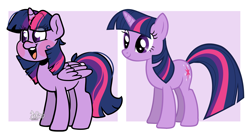 Size: 5149x2803 | Tagged: safe, artist:befishproductions, derpibooru import, twilight sparkle, twilight sparkle (alicorn), unicorn twilight, alicorn, pony, unicorn, emala jiss challenge, solo