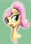 Size: 2174x3075 | Tagged: safe, artist:itchystomach, derpibooru import, fluttershy, pegasus, pony, bust, digital art, open mouth, outline, portrait