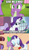 Size: 532x904 | Tagged: safe, derpibooru import, edit, edited screencap, screencap, pinkie pie, rarity, spike, twilight sparkle, dragon, earth pony, pony, unicorn, horse play, secret of my excess, spike at your service, comic, female, male, shipping, sparity, spikelove, straight