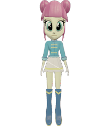 Size: 625x720 | Tagged: safe, artist:topsangtheman, derpibooru import, majorette, equestria girls, 3d, looking at you, simple background, solo, source filmmaker, transparent background