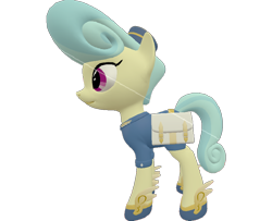 Size: 888x720 | Tagged: safe, artist:topsangtheman, derpibooru import, part of a set, cinnabar, golden hooves, quicksilver, earth pony, pony, 3d, sfm pony, simple background, solo, source filmmaker, transparent background