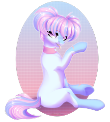 Size: 1173x1308 | Tagged: safe, artist:nika-rain, derpibooru import, oc, earth pony, pony, cute, female, full body, simple background, solo, trade