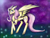 Size: 2160x1620 | Tagged: safe, alternate version, artist:spirit.heart.legends, derpibooru import, fluttershy, pegasus, pony, female, mare, night, raised hoof, signature, smiling, solo, stars