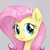 Size: 1024x1024 | Tagged: safe, artist:thisponydoesnotexist, derpibooru import, fluttershy, oc, oc only, earth pony, pegasus, pony, artificial intelligence, ear piercing, earring, female, gray background, jewelry, mare, neural network, piercing, simple background, smiling, solo, technically not fluttershy