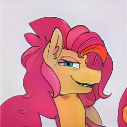 Size: 1024x1024 | Tagged: safe, artist:thisponydoesnotexist, derpibooru import, oc, oc only, pony, neural network, profile, solo