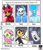 Size: 1882x2200 | Tagged: safe, derpibooru import, fluttershy, pegasus, pony, robot, alastor, bendy and the ink machine, bone, bust, clothes, crossover, female, glados, grin, hazbin hotel, mare, portal (valve), sans (undertale), six fanarts, skeleton, smiling, sombra eyes, undertale, zeus