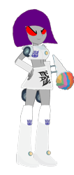 Size: 510x1199 | Tagged: safe, artist:electrahybrida, derpibooru exclusive, derpibooru import, oc, oc:brain freeze, better together, equestria girls, x marks the spot, cybertronian, decepticon, headlights, reference, snowcone, snowcone truck, transformers, transformers canterlot division, wheel