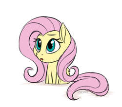 Size: 2673x2351 | Tagged: safe, artist:starshade, derpibooru import, fluttershy, pegasus, pony, chibi, cute, female, mare, shyabetes, simple background, solo, white background