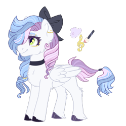 Size: 822x826 | Tagged: safe, artist:spectrumnightyt, derpibooru import, oc, oc:musical dream, pegasus, pony, female, mare, simple background, solo, transparent background